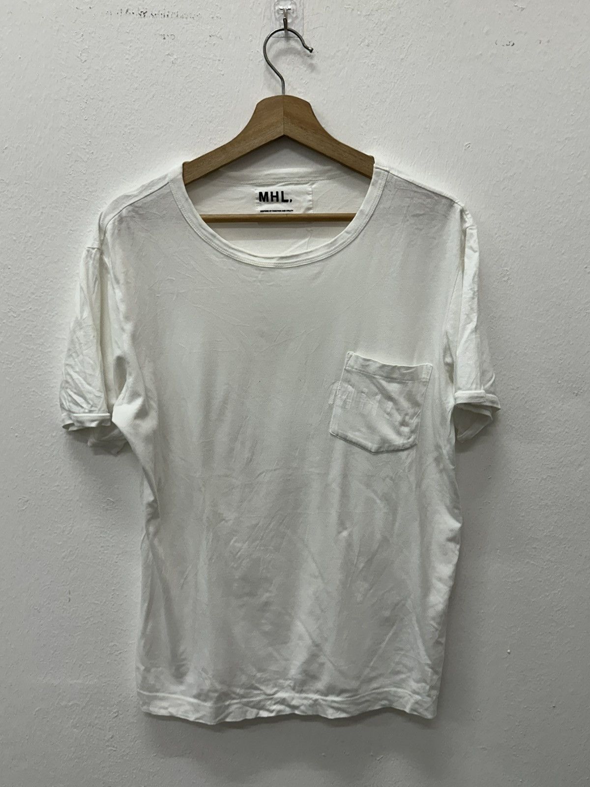Margaret Howell MHL by Margaret Howell Pocket Utility Tshirt Size US M / EU 48-50 / 2 - 2 Thumbnail