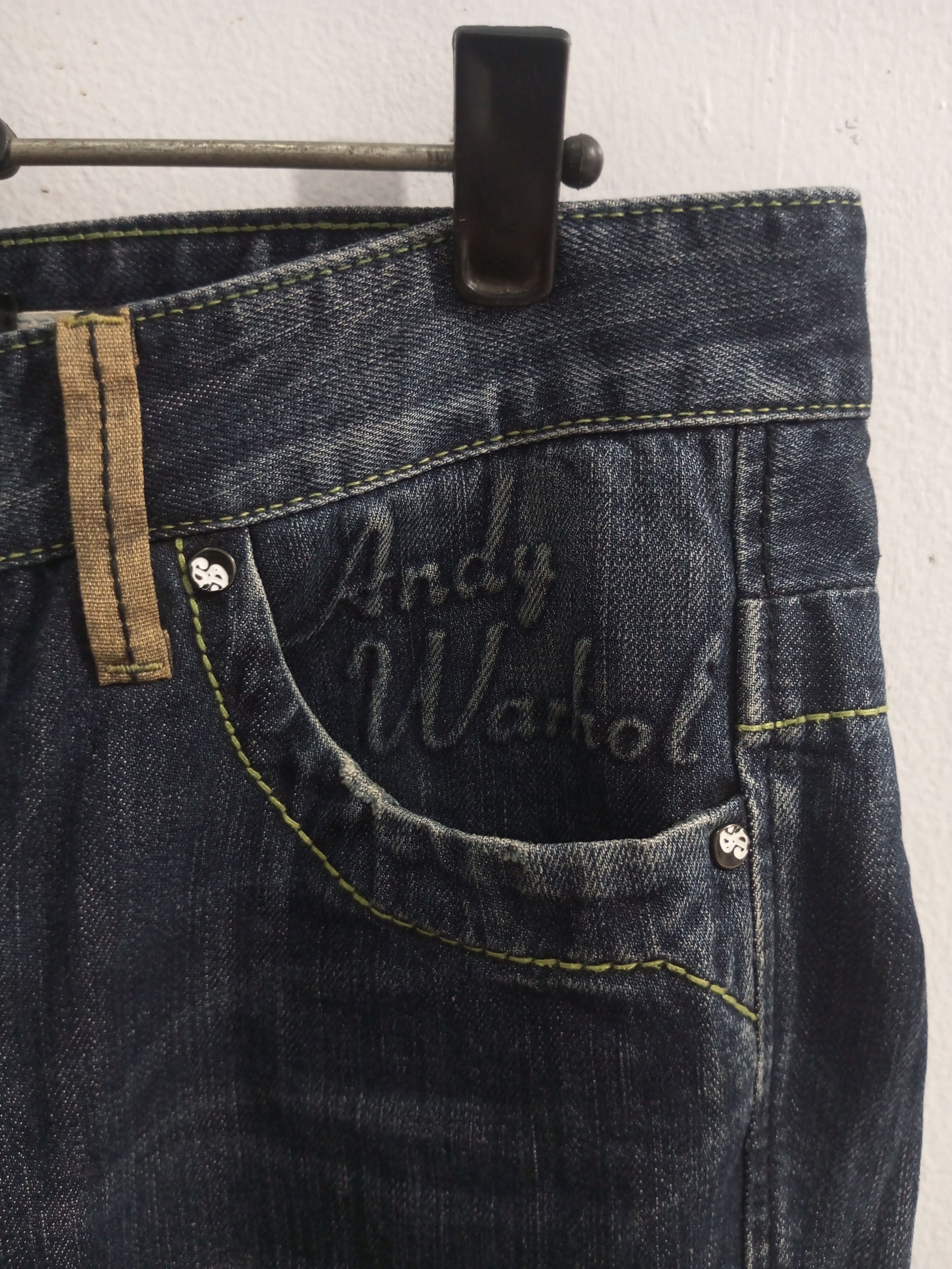 Andy Warhol Andy Warhol x DOHC distressed denim jeans Size US 29 - 7 Thumbnail