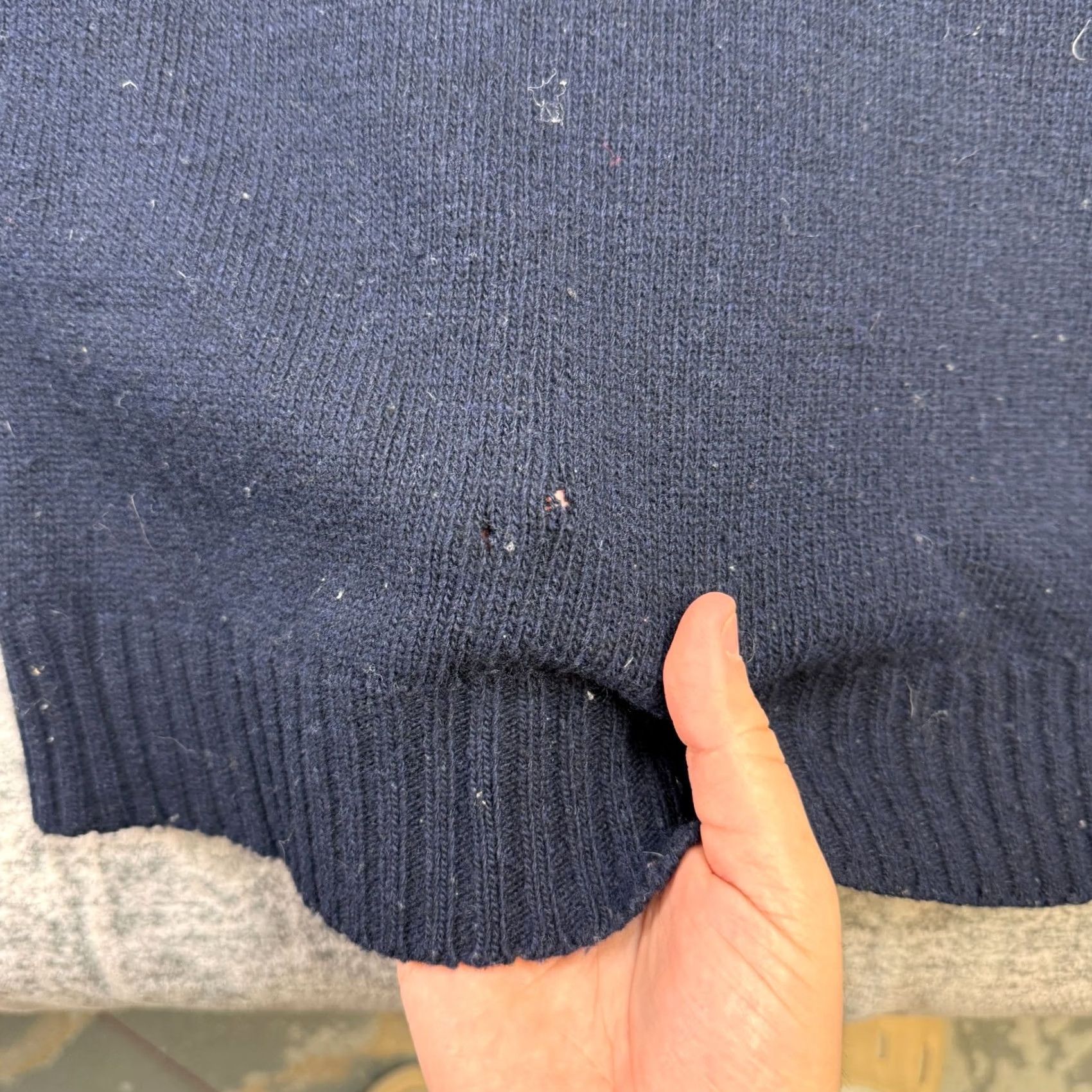 Gap VTG GAP Sweater Mens 2XL Green Navy Blue Fair Isle Lambswool Knit Crewneck 90s Pullover Wool Knit Casual Size US XXL / EU 58 / 5 - 3 Thumbnail