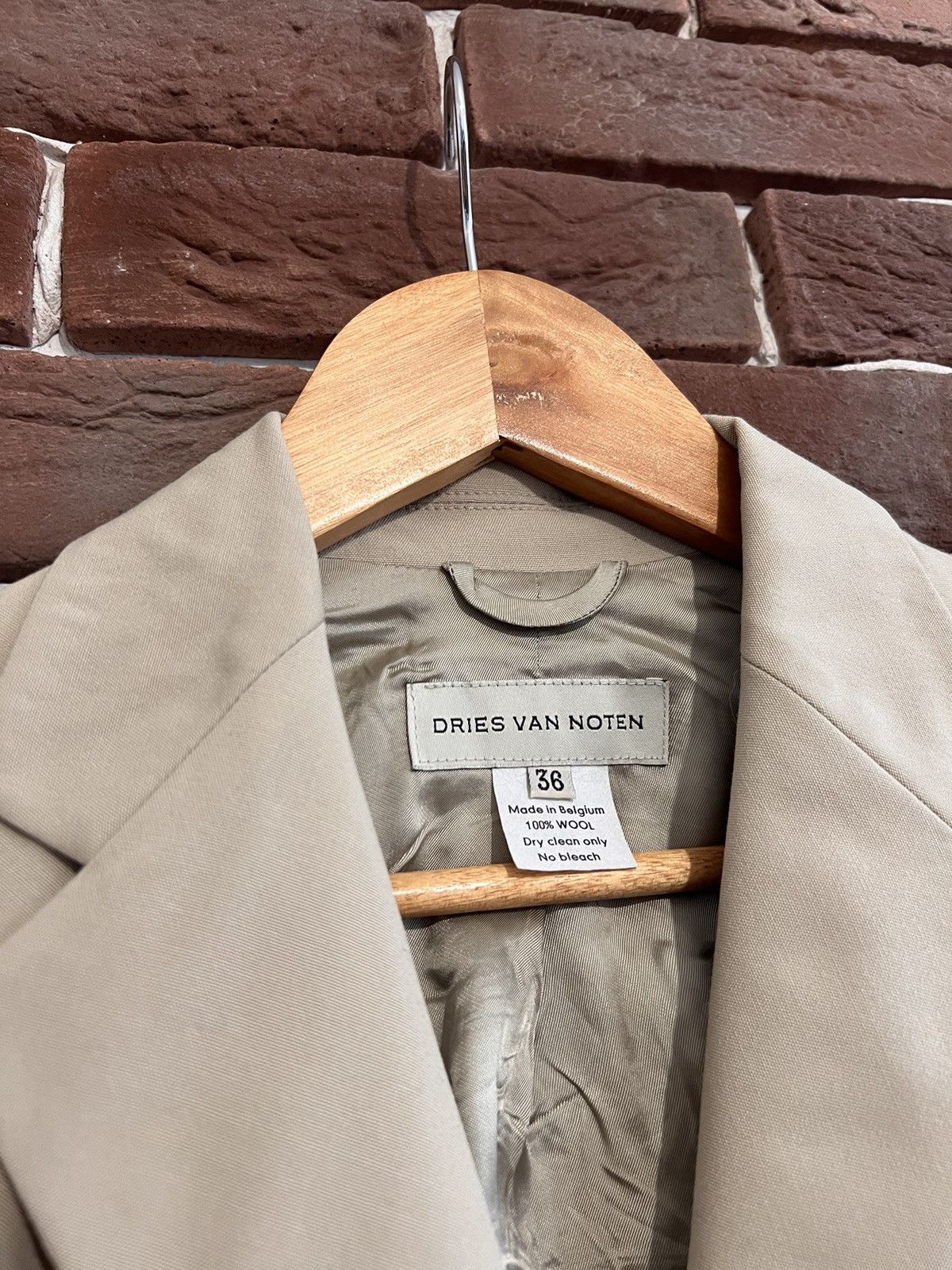 Dries Van Noten Vintage Dries Van Noten Wool Suit Vest Skirt Set Womens Size XS / US 0-2 / IT 36-38 - 3 Thumbnail