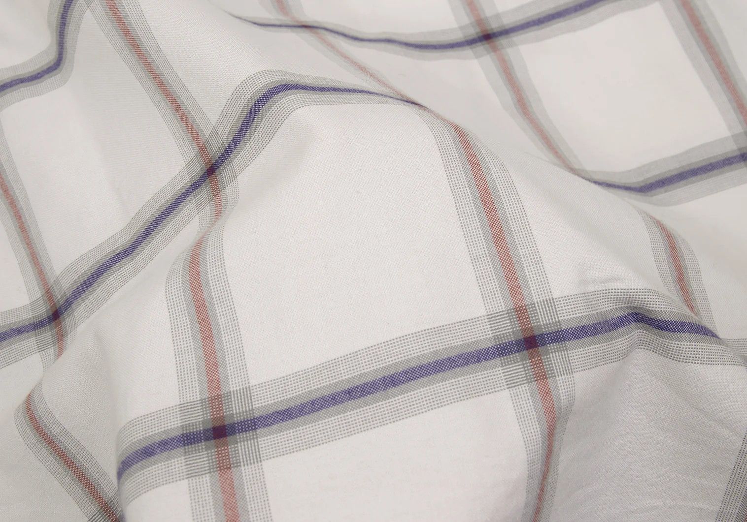 Burberry Check Button-Down Shirt in Light Gray with Check Pattern Size US M / EU 48-50 / 2 - 15 Thumbnail