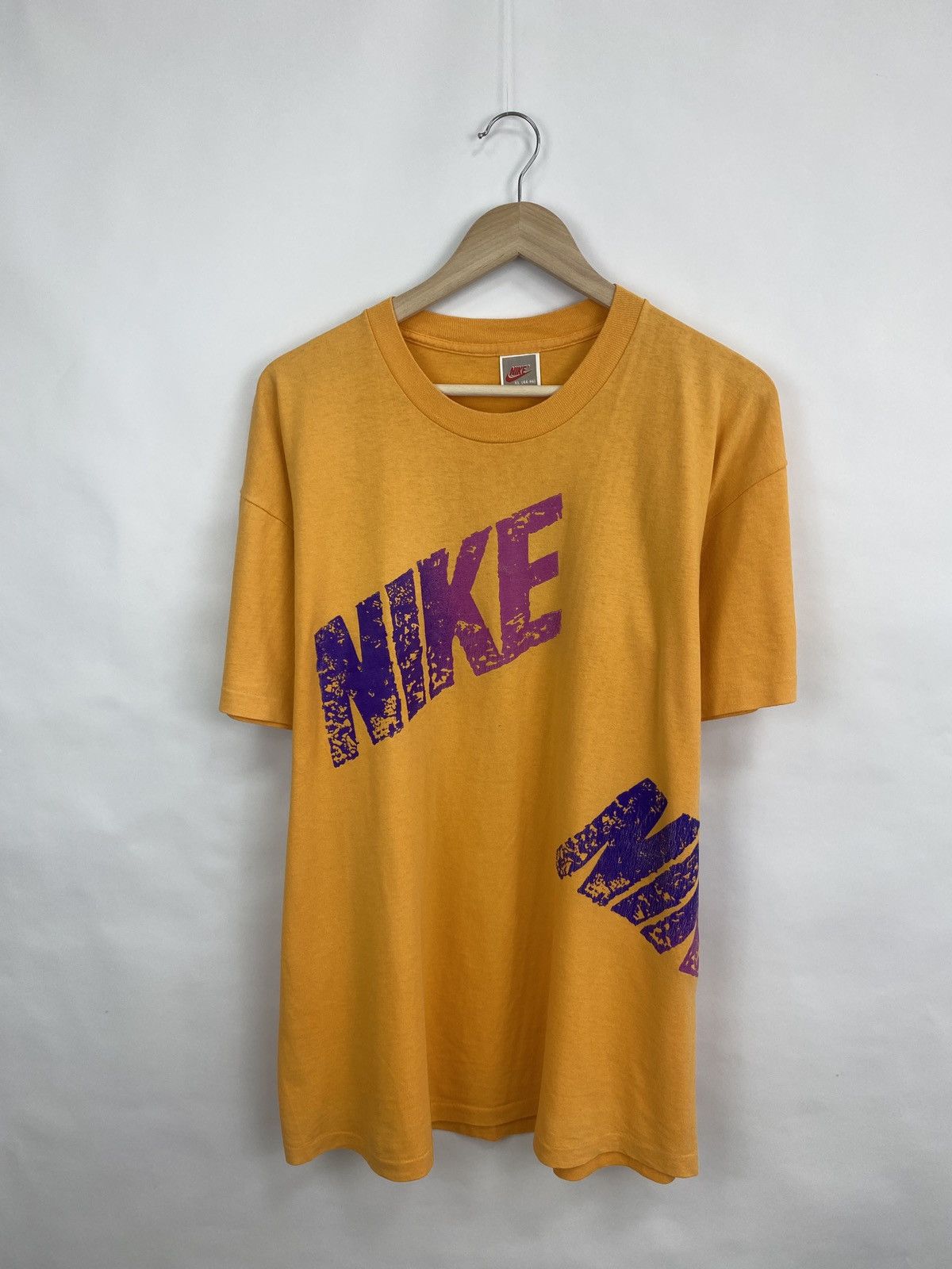 Nike 🇺🇸 Vintage 90s Nike 3D Made in USA T-Shirt Retro Rare Y2K Size US XL / EU 56 / 4 - 3 Thumbnail