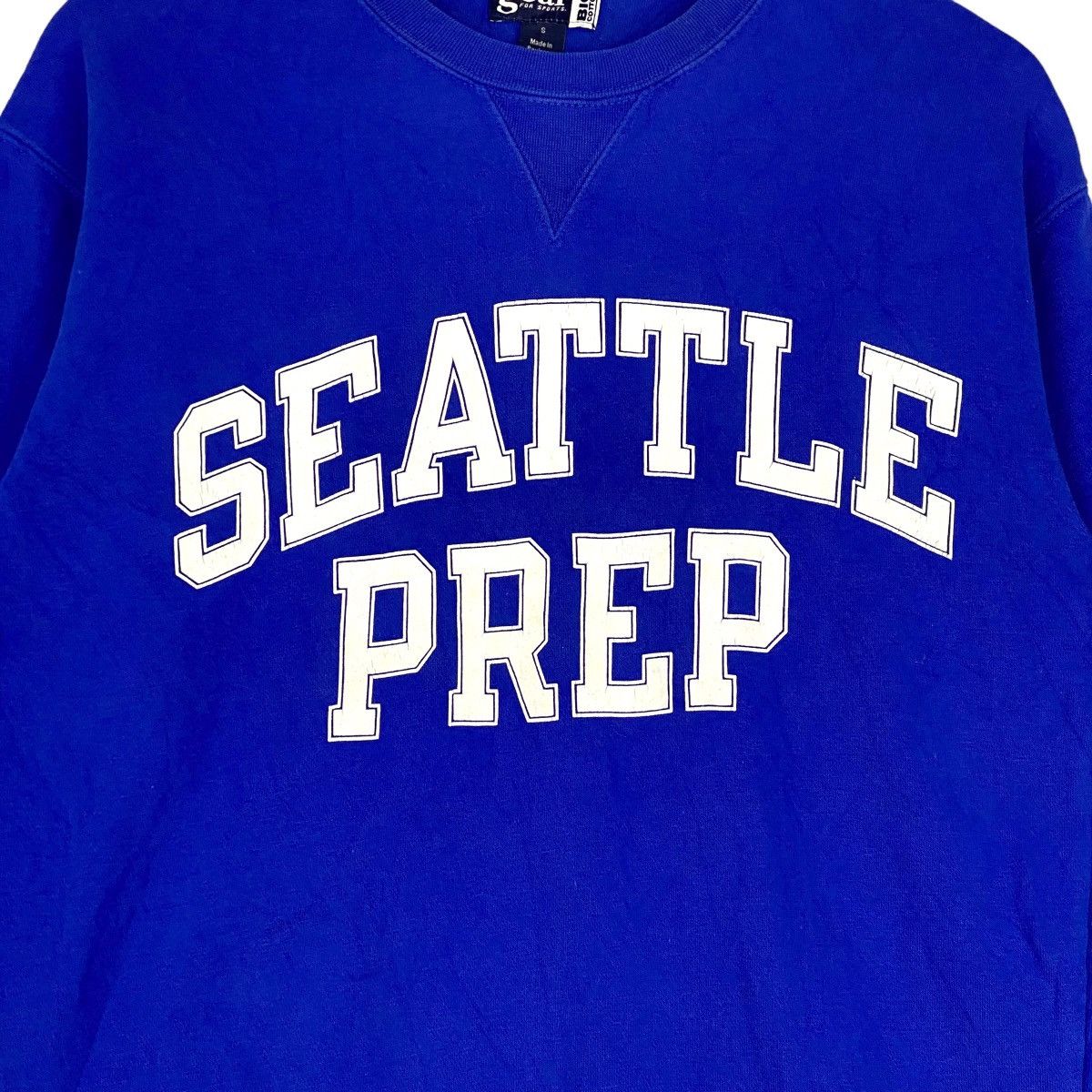 Vintage Vintage Seattle Preparatory School Printed Crewneck Size US S / EU 44-46 / 1 - 4 Thumbnail