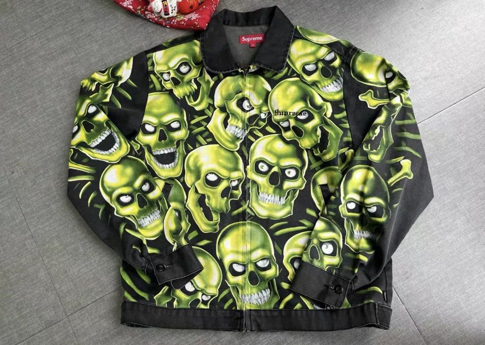 Supreme Supreme skull pile work Jacket | Grailed