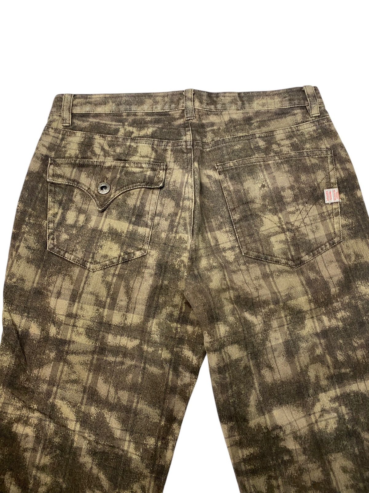 If Six Was Nine × Le Grande Bleu (L.G.B.) × Tornado Mart 2000's 291295 Homme Abstract Gradient Pants Size US 27 - 6 Thumbnail
