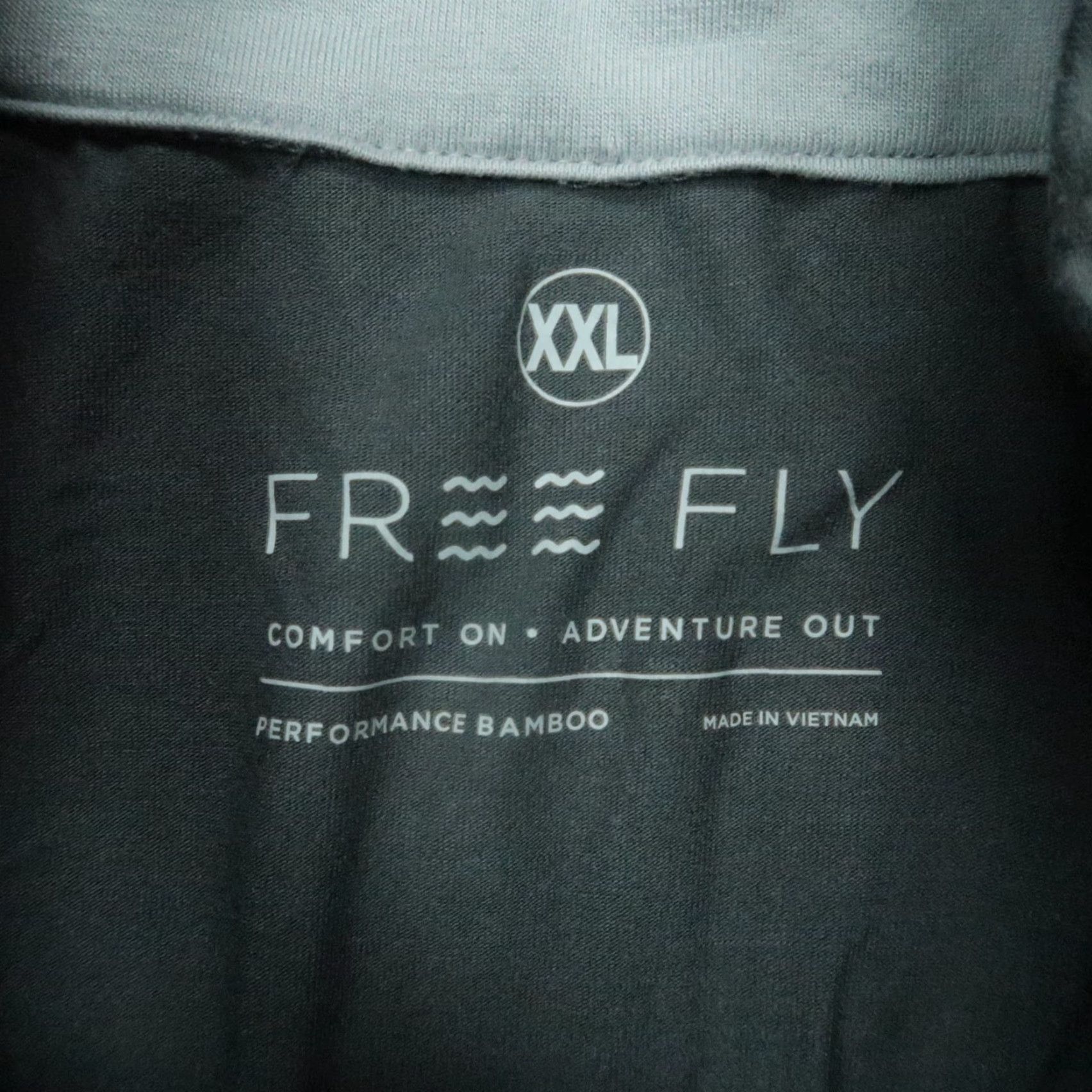 Vintage Free Fly Pullover Shirt Mens 2XL Gray 1/4 Zip Performance Bamboo Long Sleeve Running Golf Hiking Activewear Size US XXL / EU 58 / 5 - 3 Thumbnail