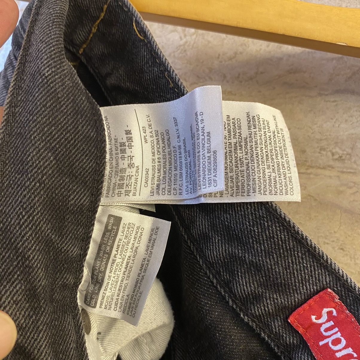 Levi's × Supreme LEVIS X SUPREME JEANS Size US 33 - 7 Thumbnail