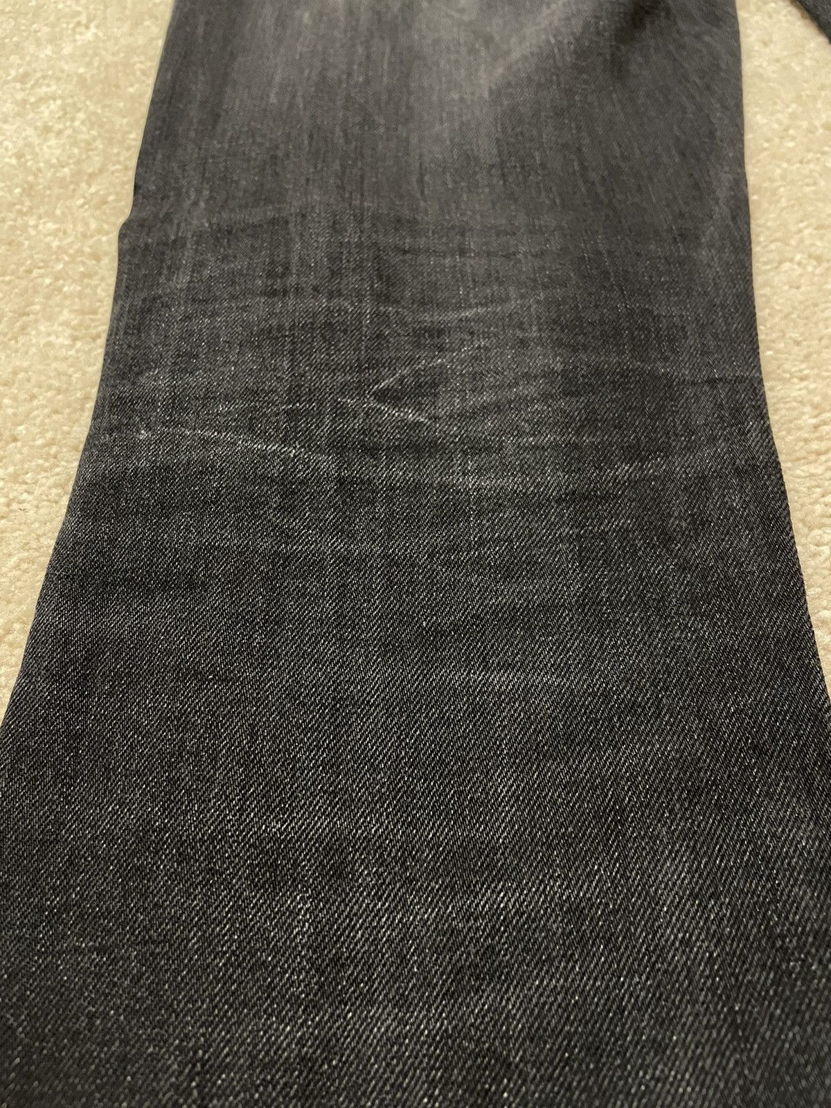 Saint Laurent Paris Saint Laurent Dark Grey Skinny Jeans Size US 31 - 3 Thumbnail