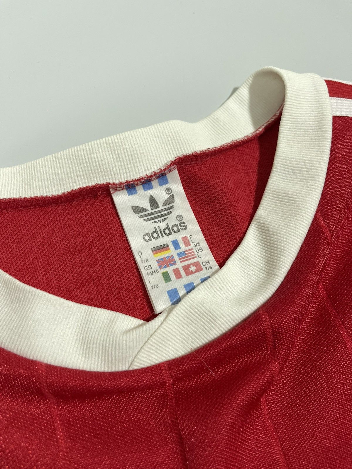 Adidas 70s/80s Adidas Retro Soccer Jersey Made in Yugoslavia #7 Size US L / EU 52-54 / 3 - 6 Thumbnail
