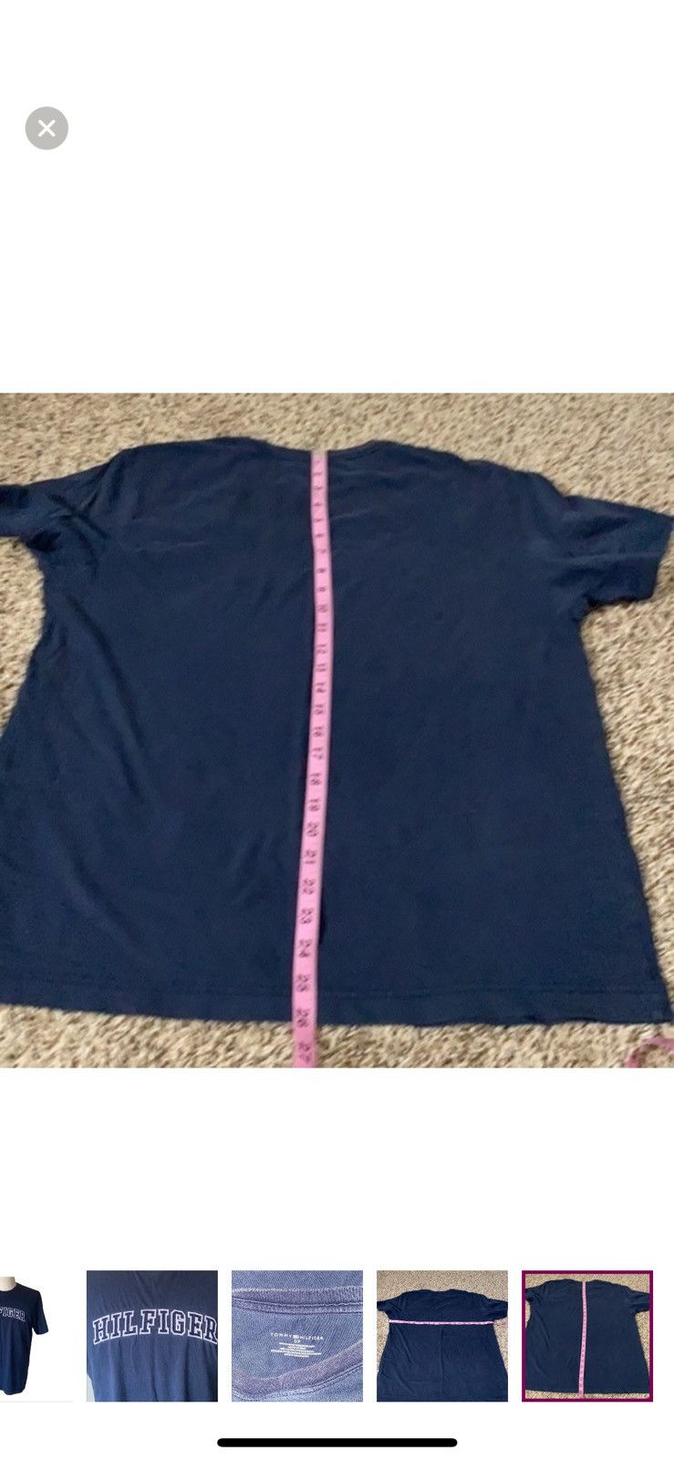 Tommy Hilfiger Tommy Hilfiger small logo tee Size US S / EU 44-46 / 1 - 4 Thumbnail