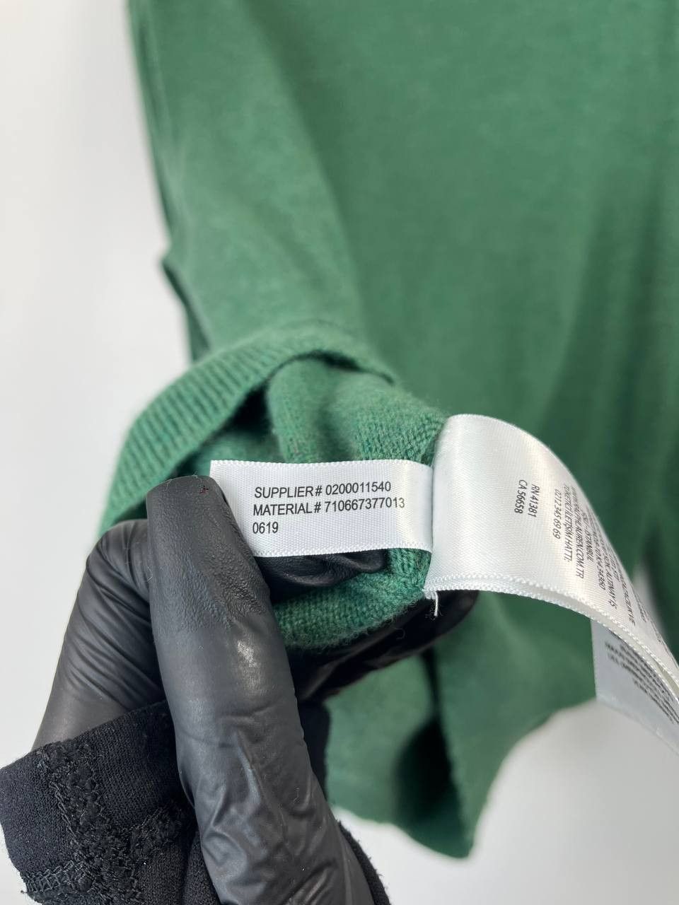 Polo Ralph Lauren Polo Ralph Lauren V Neck Sweater Green Pony Logo Mens Size L Size US L / EU 52-54 / 3 - 5 Thumbnail