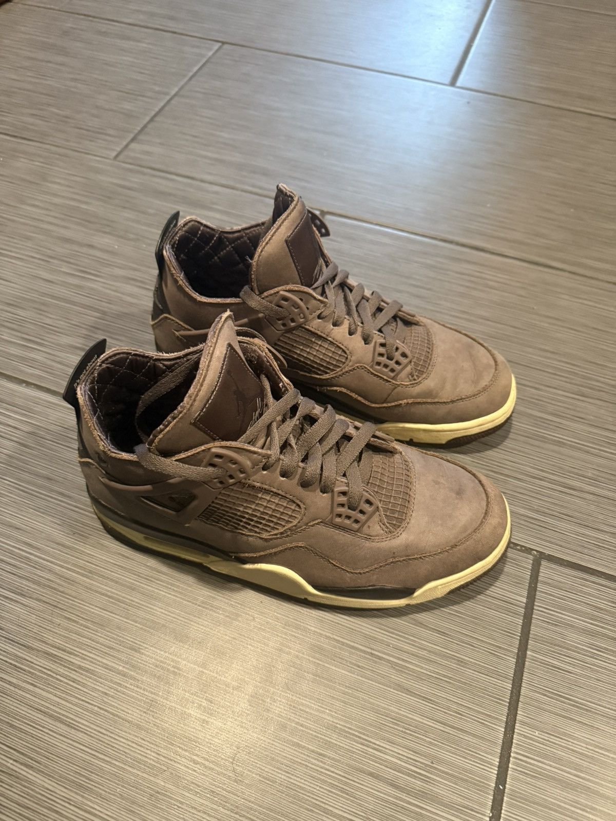 Jordan Brand × Nike A Ma Maniére Men's Air Jordan 4 Retro 'Violet Ore' Size US 9 / EU 42 - 1 Thumbnail