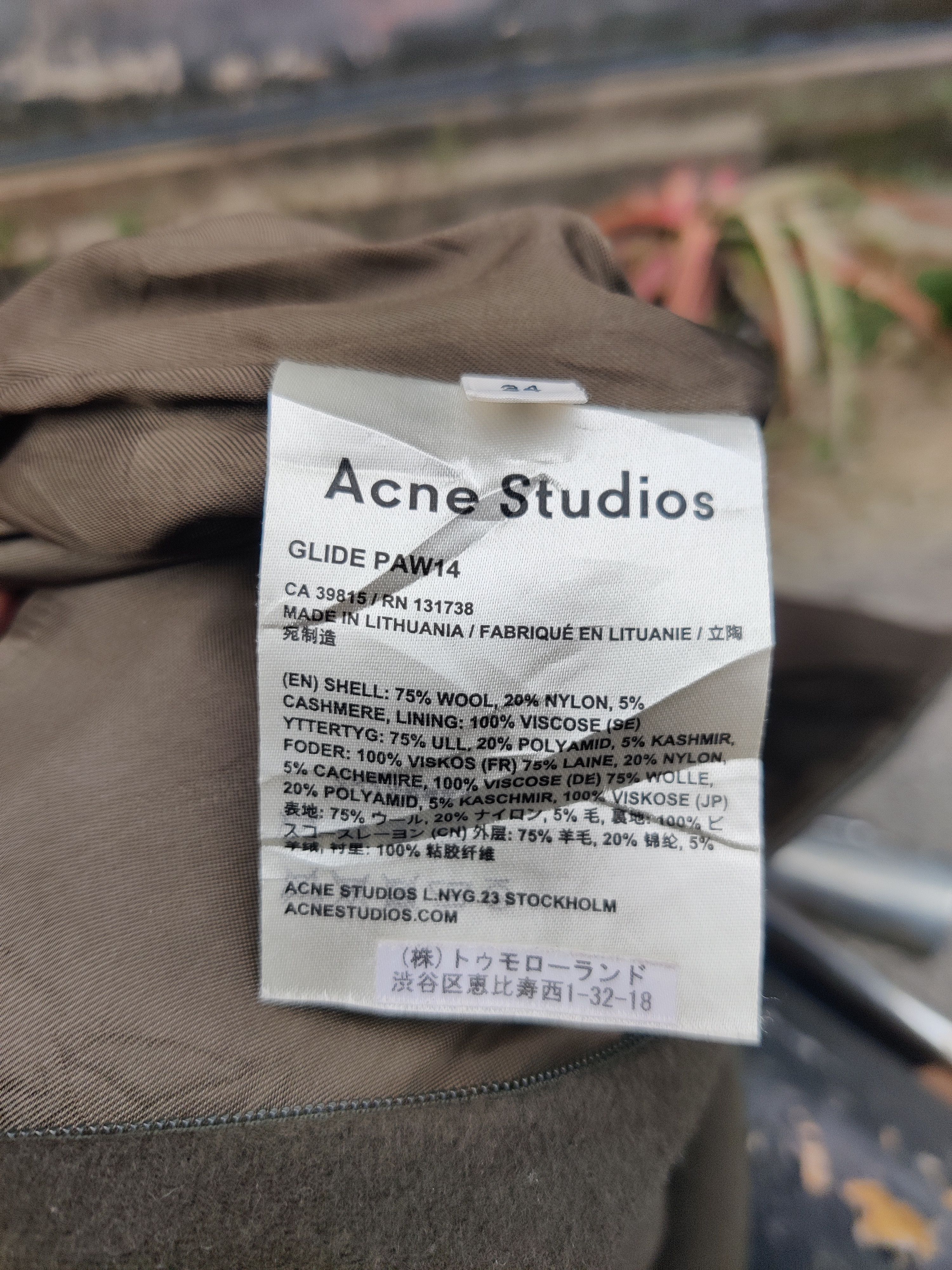 Acne Studios Vintage Acne Studio Distructive Wool Glide Paw14 Skirt Size 26" / US 2 / IT 38 - 10 Thumbnail