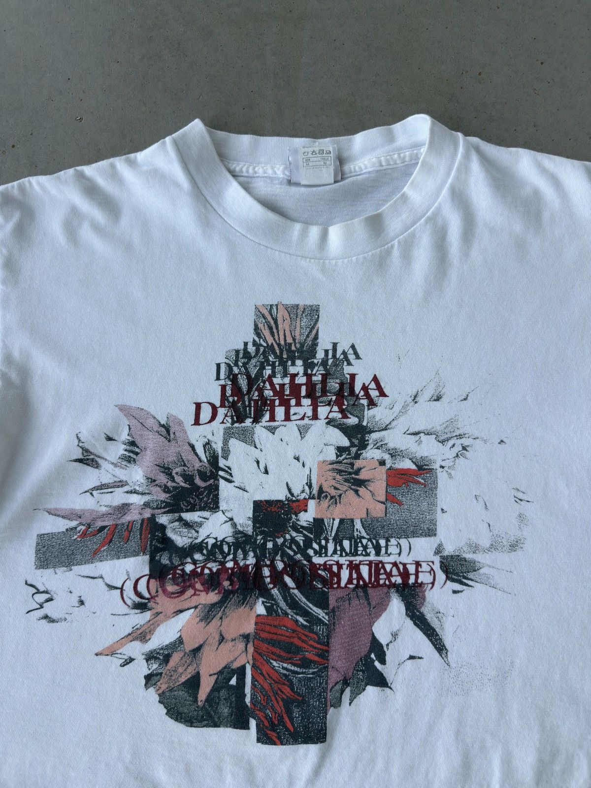 Nike Vintage 90s Nike Dahlia Flower Crop Top T Shirt Size M / US 6-8 / IT 42-44 - 3 Thumbnail