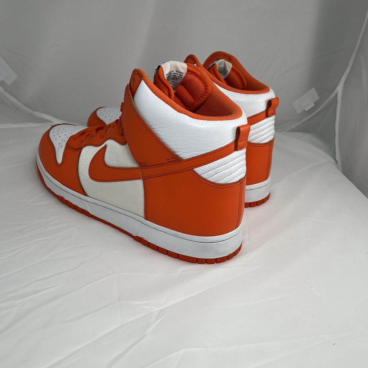 Nike × Vintage Size 13 Vintage 2009 Nike Dunk High Syracuse Size US 13 / EU 46 - 7 Thumbnail