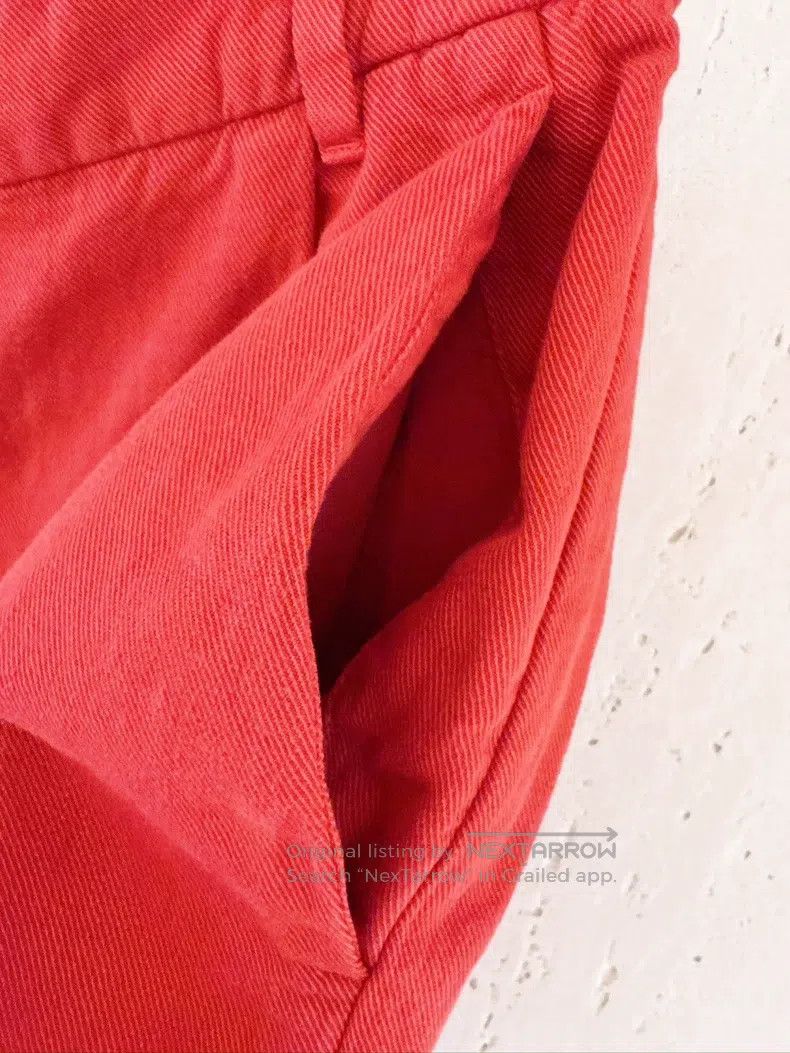 Brunello Cucinelli Brunello Cucinelli Red cotton linen shorts Size 25" / US 0 / IT 36 - 5 Thumbnail