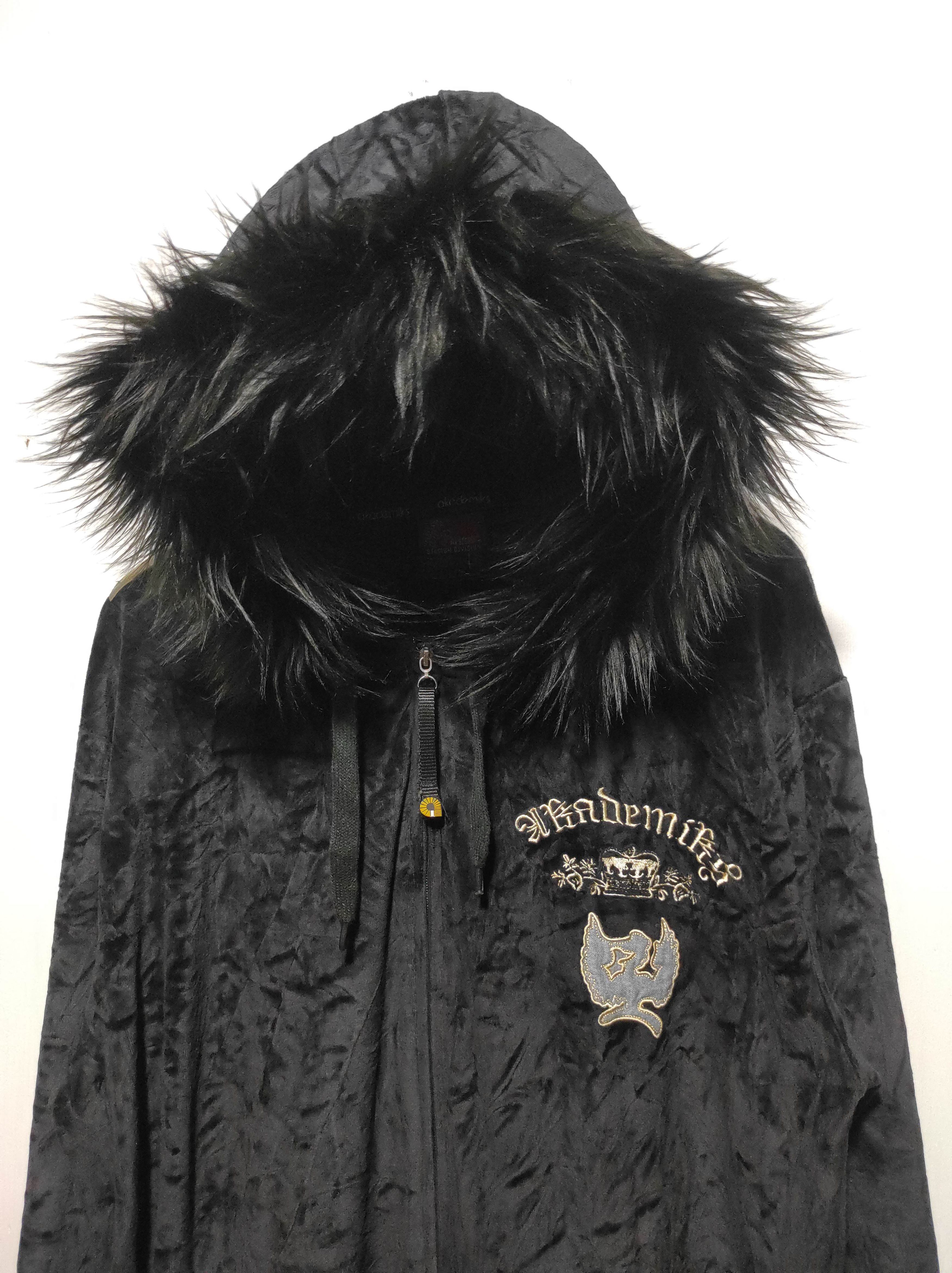 Hysteric Glamour Akademiks Stadium Division Velvet Fur Zip Hoodie Lgb style Size US XL / EU 56 / 4 - 3 Thumbnail