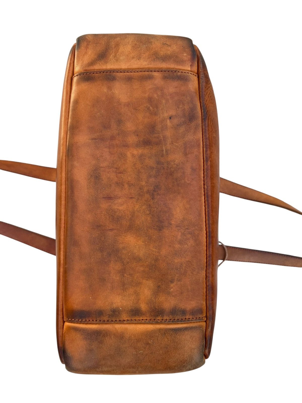 Leather Sot Japan Stains Patina Leather Toto Bag Size ONE SIZE - 17 Thumbnail
