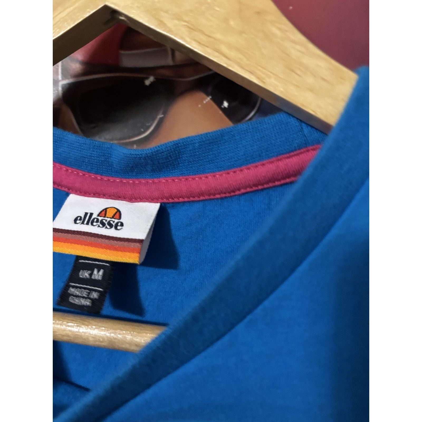 The Unbranded Brand blue ellesse spellout Uk Medium Size US XL / EU 56 / 4 - 5 Thumbnail