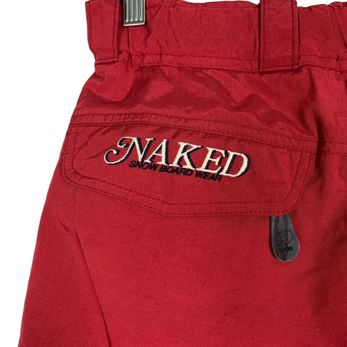 Japanese Brand NAKED Snow Board Wear Embroidery Logo Red Ski Pant #1002-C45 Size US 28 / EU 44 - 11 Thumbnail