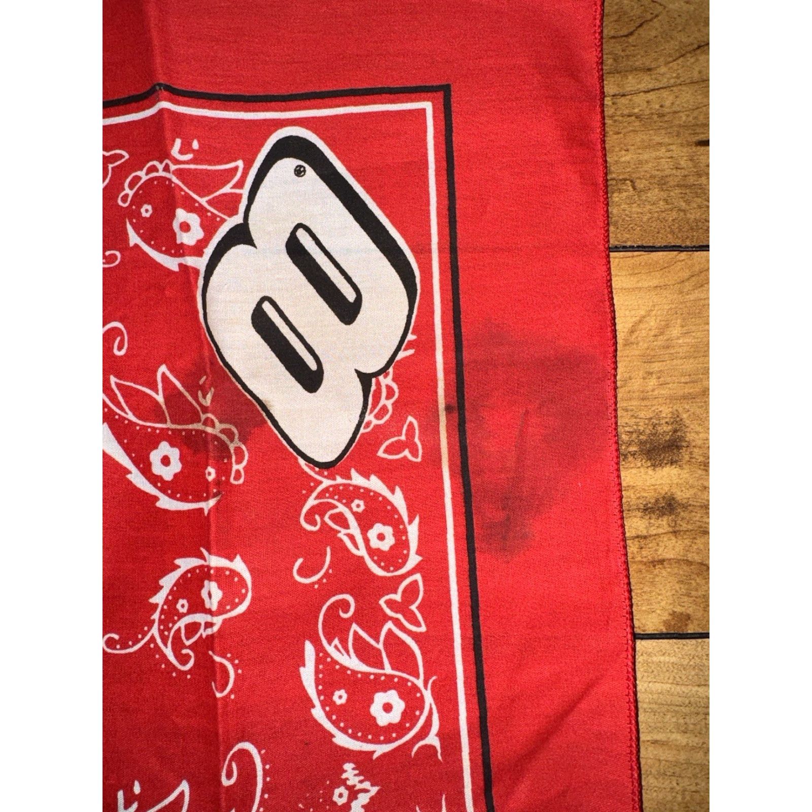 NASCAR VINTAGE Dale Earnhardt #8 Pocket Square Red NASCAR Men Pocket Square Red Dale Earnhardt #8 NASCAR Vintage Men Size ONE SIZE - 2 Thumbnail