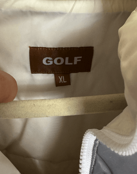 Golf Wang Gol Wang Puffer Jacket White XL Size US XL / EU 56 / 4 - 3 Thumbnail