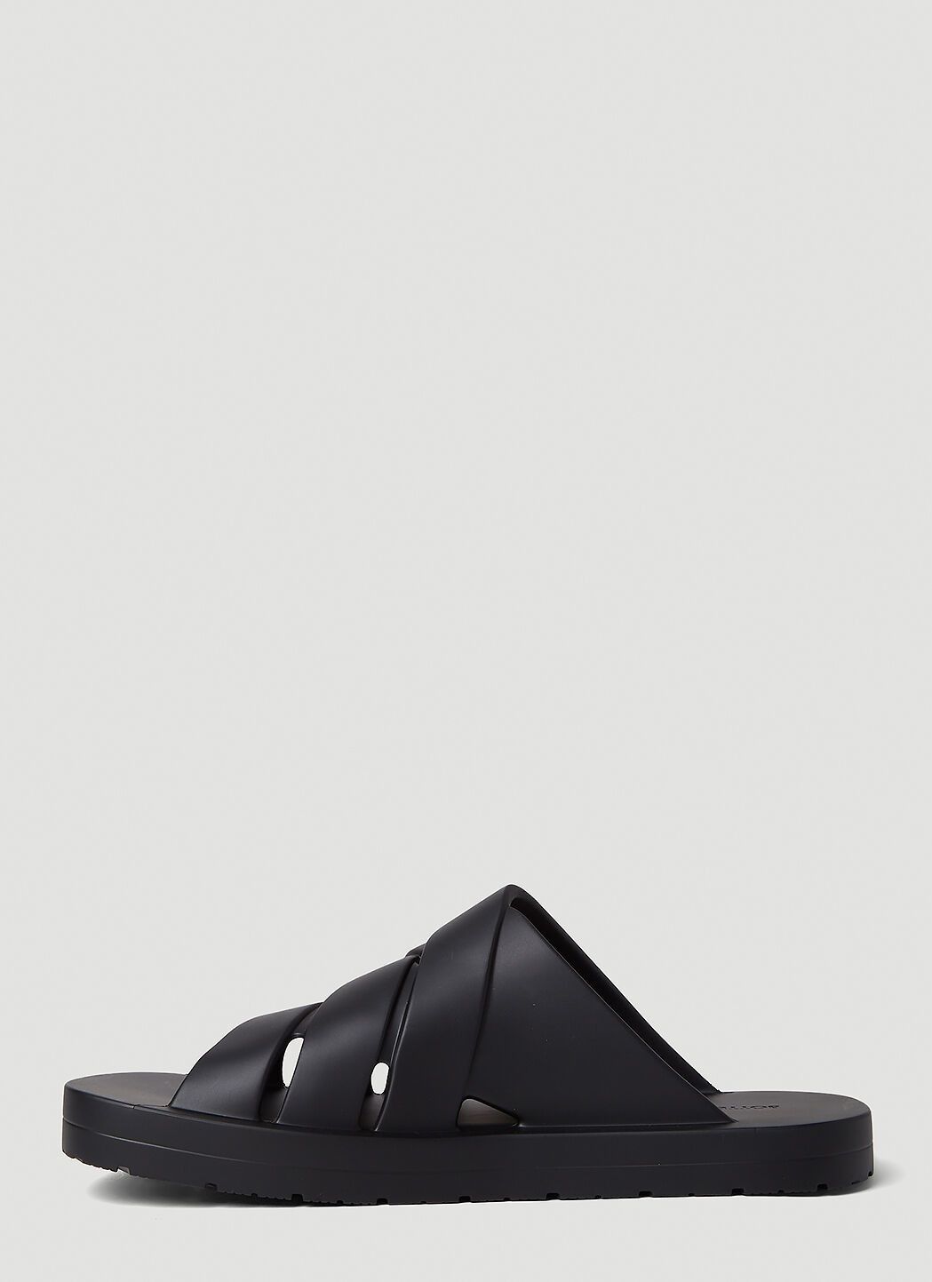 Bottega Veneta o1w1db10525 Flinston Slides in Black Size US 11 / EU 44 - 3 Thumbnail
