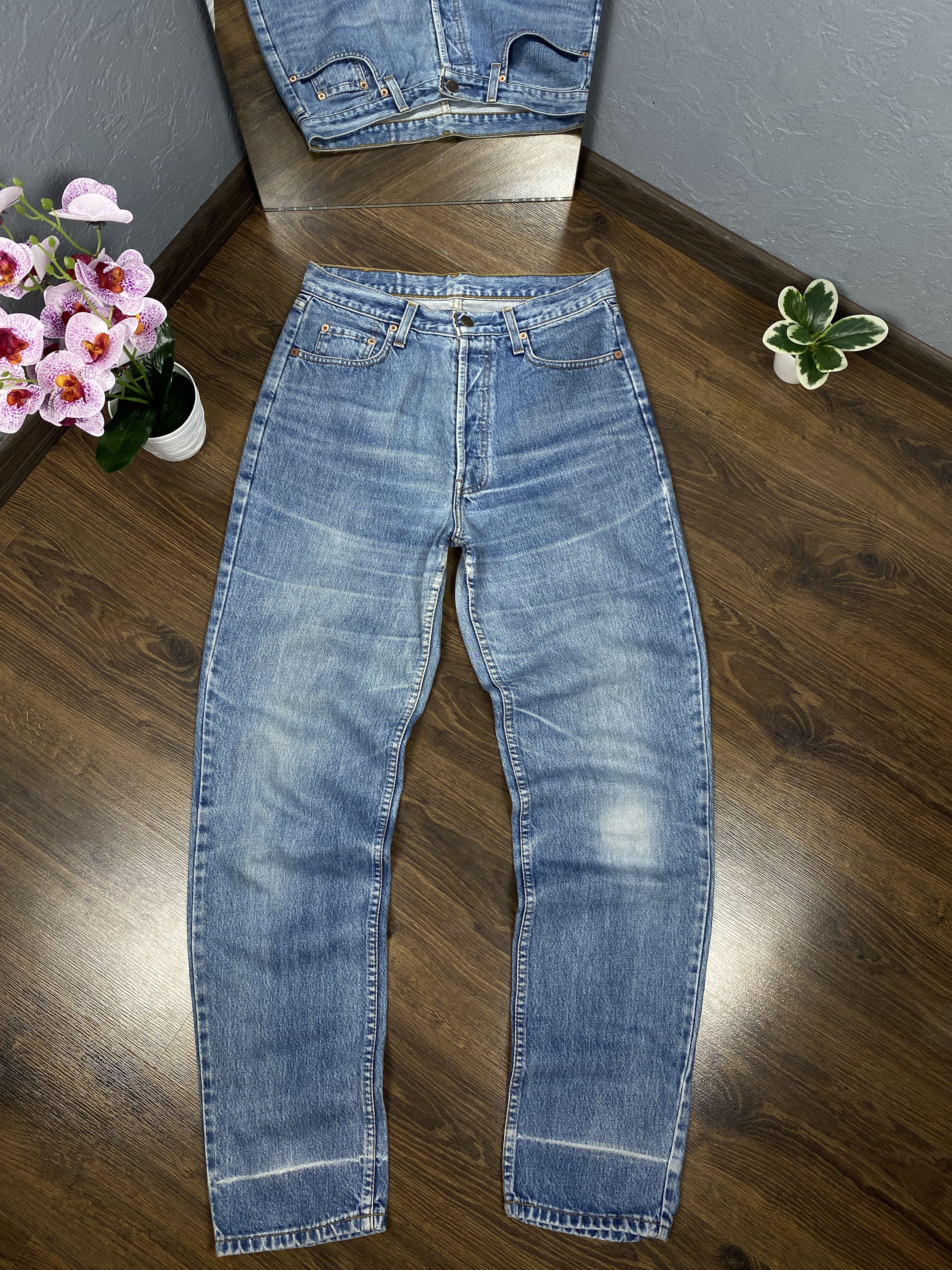 Levi's × Levi's Vintage Clothing Levi's 891 90s vintage womens jeans washed denim pants Size 27" / US 4 / IT 40 - 4 Thumbnail