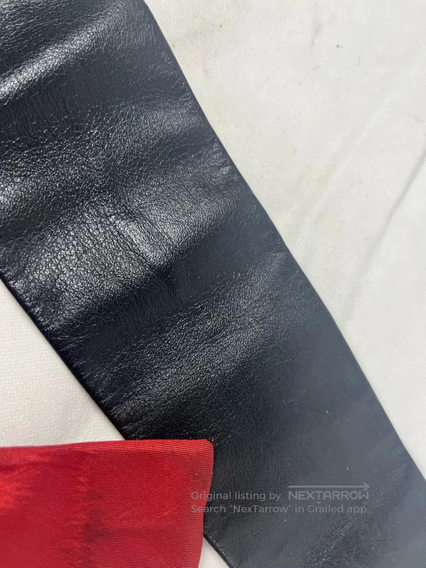 Comme des Garcons Homme Plus Comme des Garçons Homme Plus Leather Tie. Size ONE SIZE - 5 Thumbnail