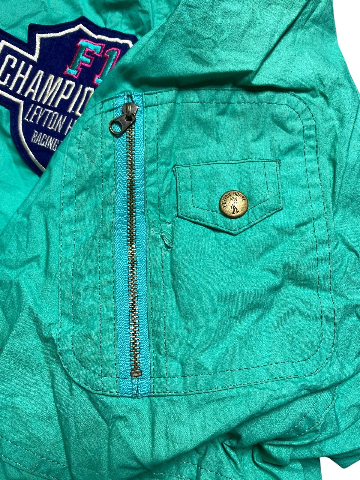 Vintage VINTAGE LEYTON HOUSE RACING JACKET JAPANESE BRAND Size US XXL / EU 58 / 5 - 7 Thumbnail