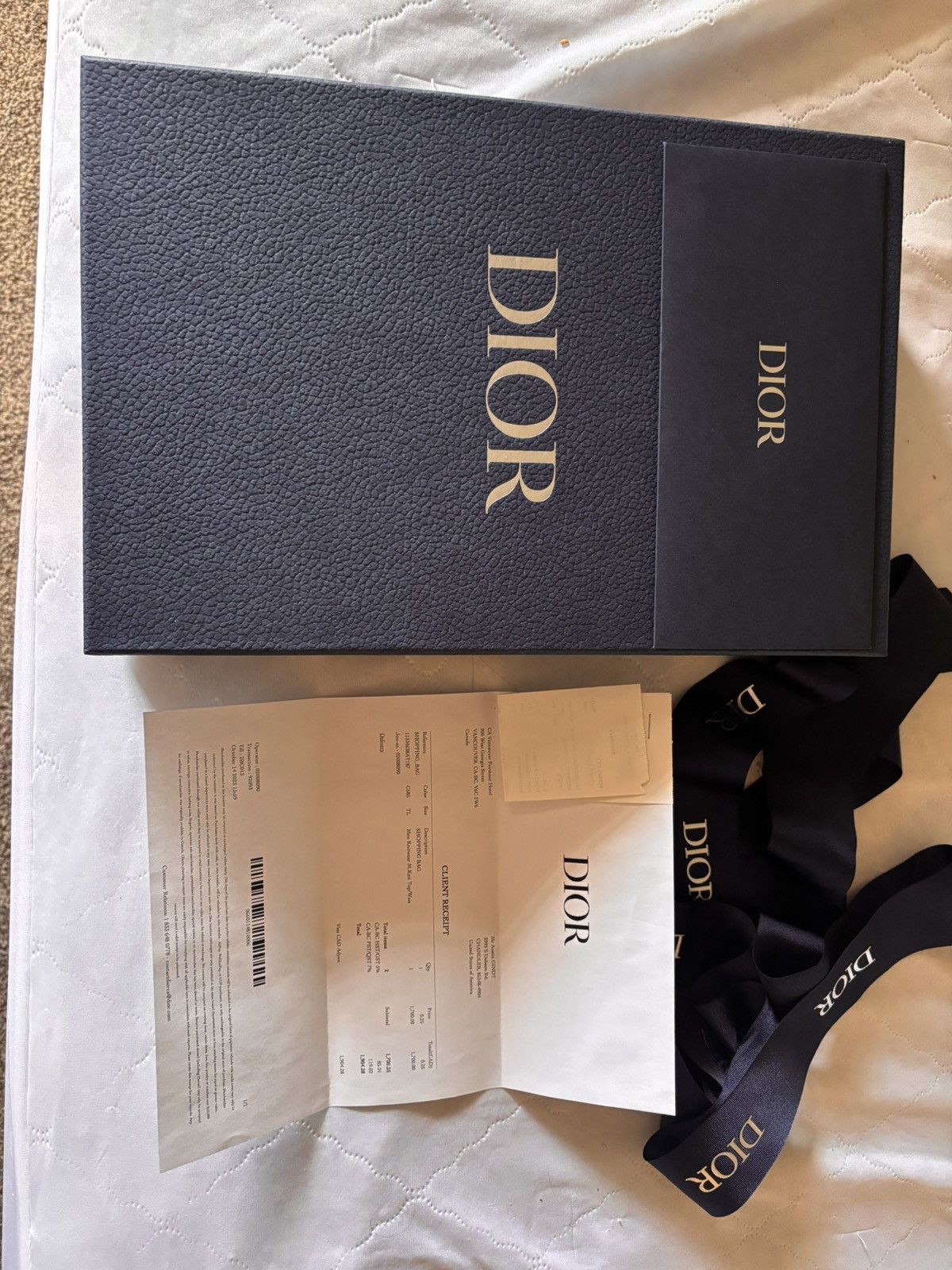 Dior Monogram sleeved knitted sweater Size US L / EU 52-54 / 3 - 7 Thumbnail