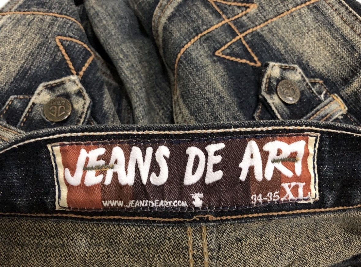 Japanese Brand Jeans De Art Tactical Parachute Denim Jeans Size US 34 / EU 50 - 4 Thumbnail