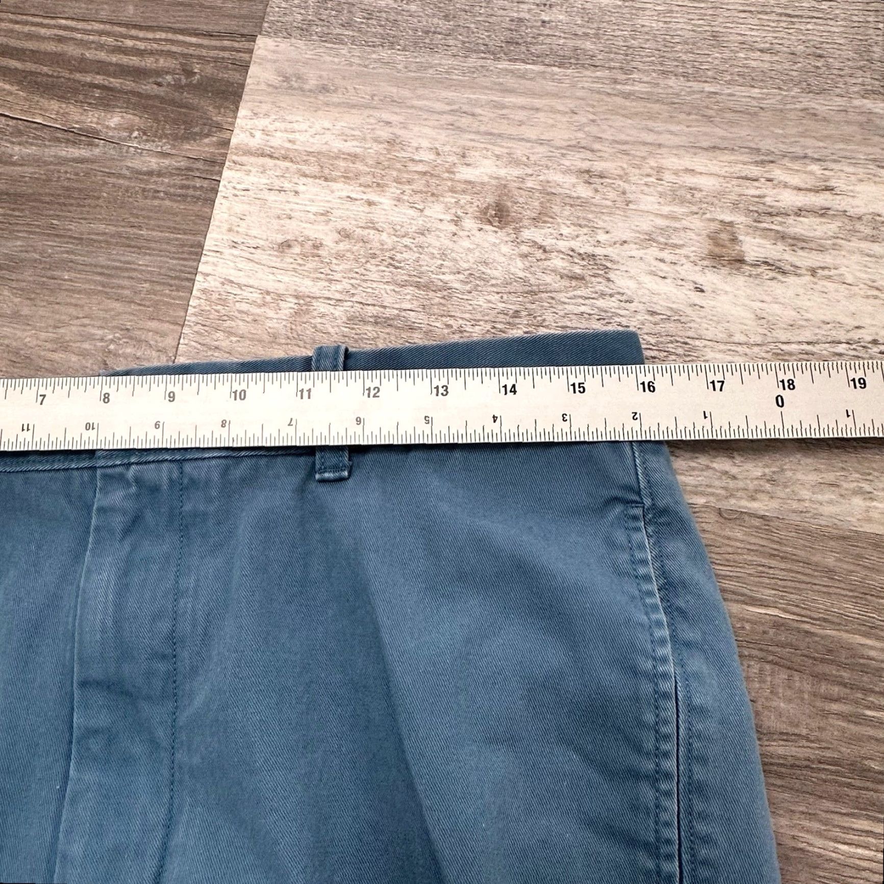 J.Crew J Crew Blue Mens 32x32 Classic Fit Flat Front Straight Leg Preppy Chino Pants Size US 32 / EU 48 - 5 Thumbnail