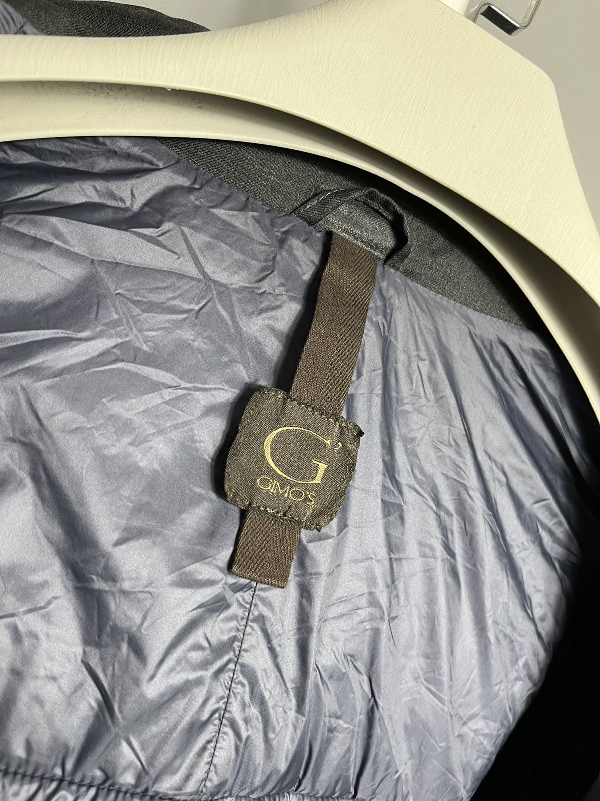Gimo's gimos lanificio comero mens jacket wool grey coat full zip Size US L / EU 52-54 / 3 - 11 Thumbnail