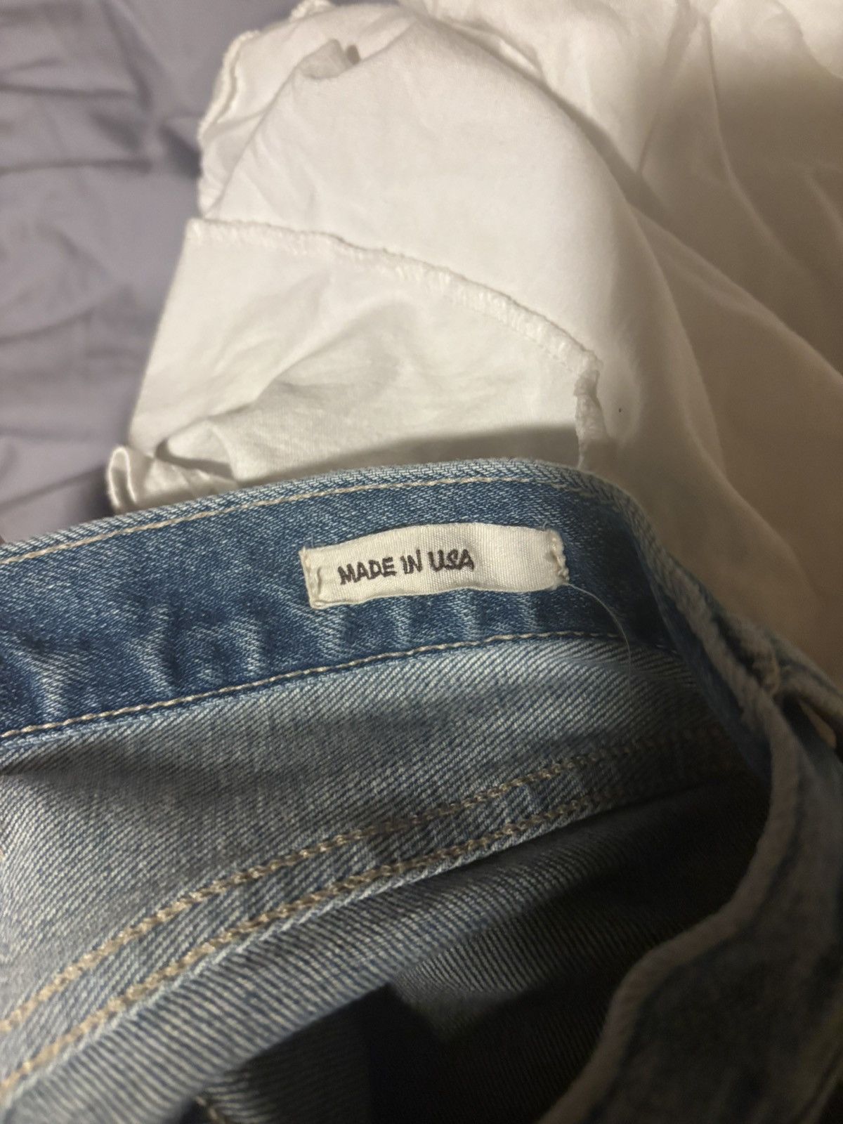 Hiroshi Kato Hiroshi kato - hammer straight leg salvage denim Size US 31 - 5 Thumbnail
