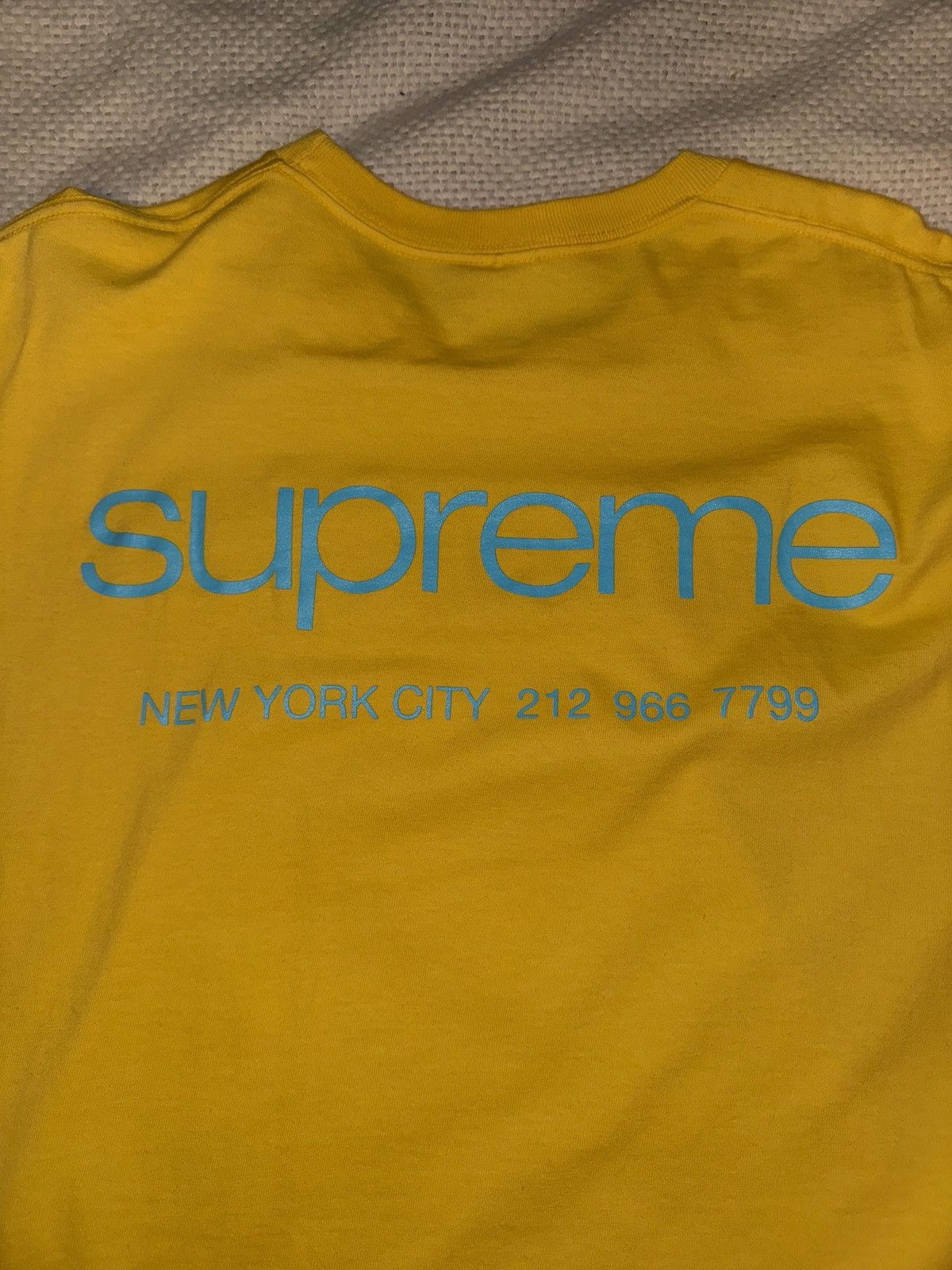 Designer Supreme New York tee Size US M / EU 48-50 / 2 - 2 Thumbnail