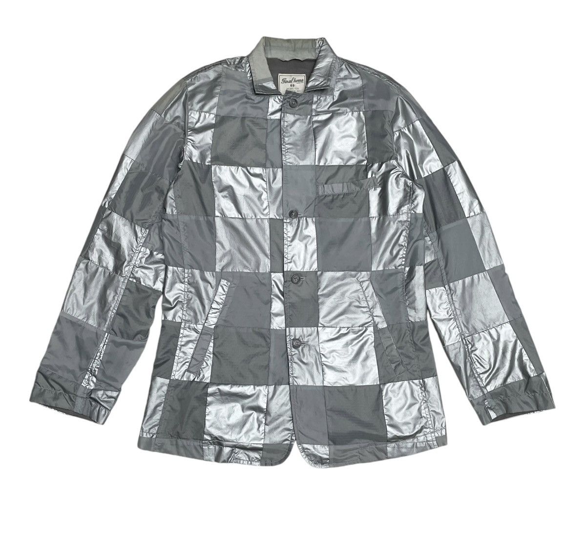 Final Home Rare Design Vintage Final Home Matellic Nylon Jacket 2000s Size US M / EU 48-50 / 2 - 1 Thumbnail