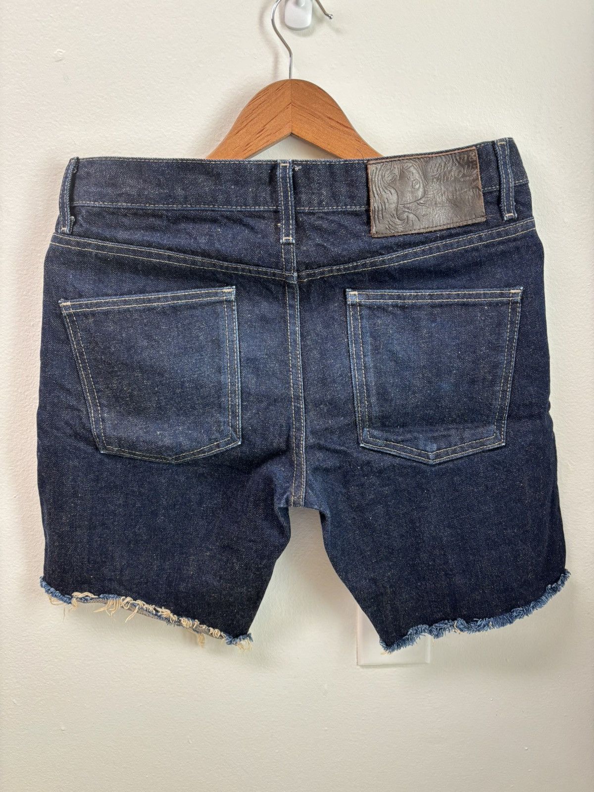 Naked & Famous Hemp Selvedge Cut-off Jorts Size US 32 / EU 48 - 2 Thumbnail