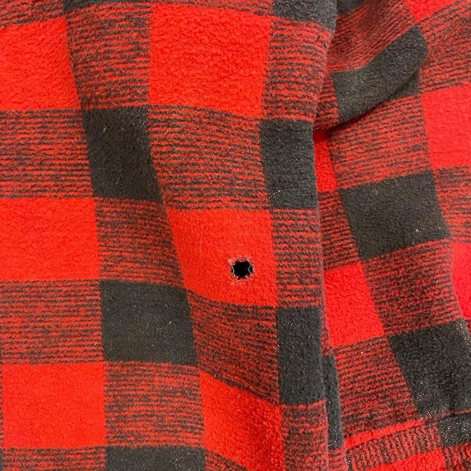 Vintage Vintage Red Plaid Button Up Size US XL / EU 56 / 4 - 3 Thumbnail