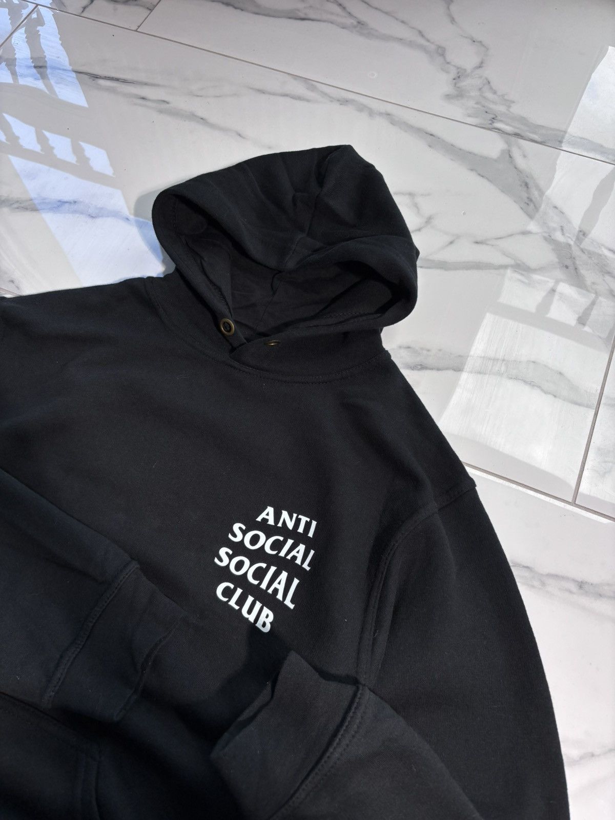 Anti Social Social Club Anti Social Social Club Baggy Hoodie ASSC Black Y2K Rap Size US S / EU 44-46 / 1 - 4 Thumbnail
