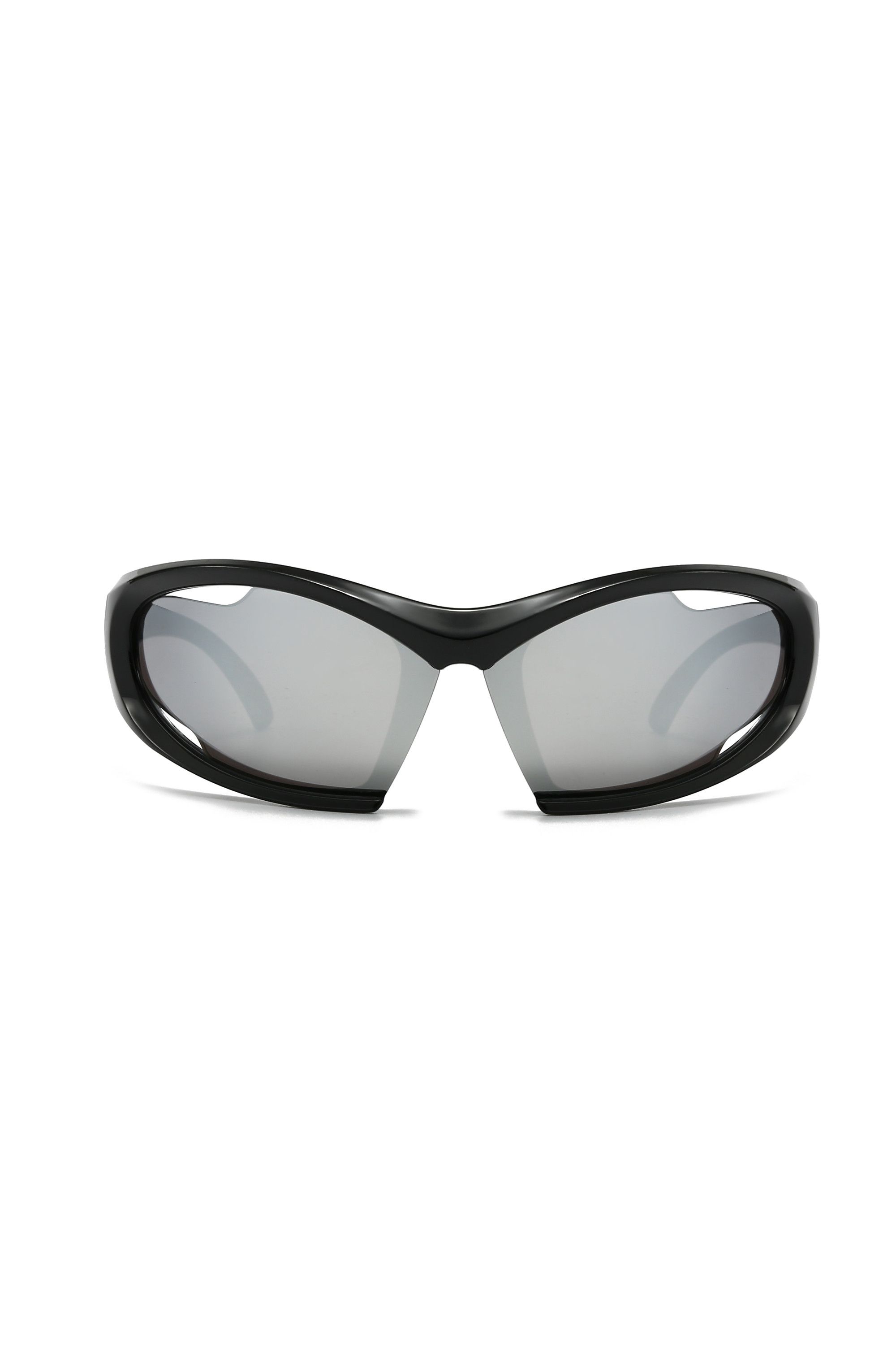 Japanese Brand Y2k Avant Garde Futuristic Black Sunglasses Unisex OS Size ONE SIZE - 2 Thumbnail
