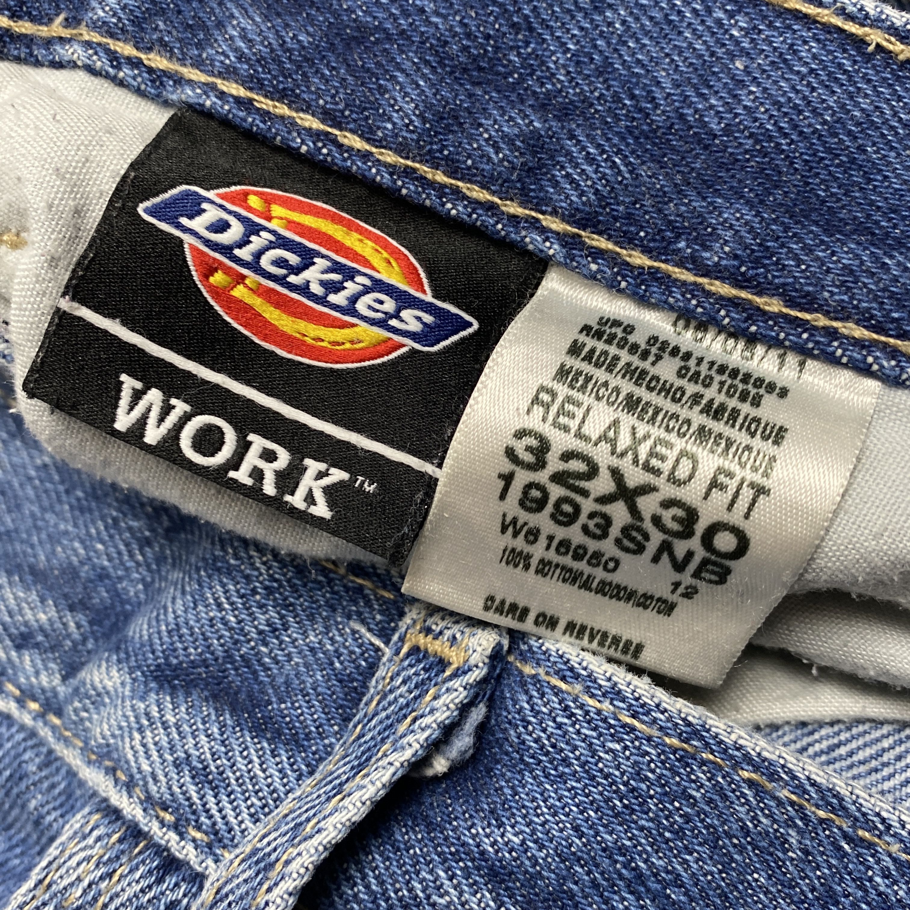 Dickies × Vintage Dickies workwear baggy blue jeans - 32 Size US 32 / EU 48 - 5 Thumbnail