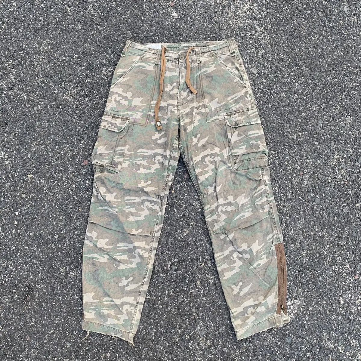 Huntington Japanese Camouflage 32x30 Utility Tactical Cargo Pants Size US 32 / EU 48 - 1 Thumbnail