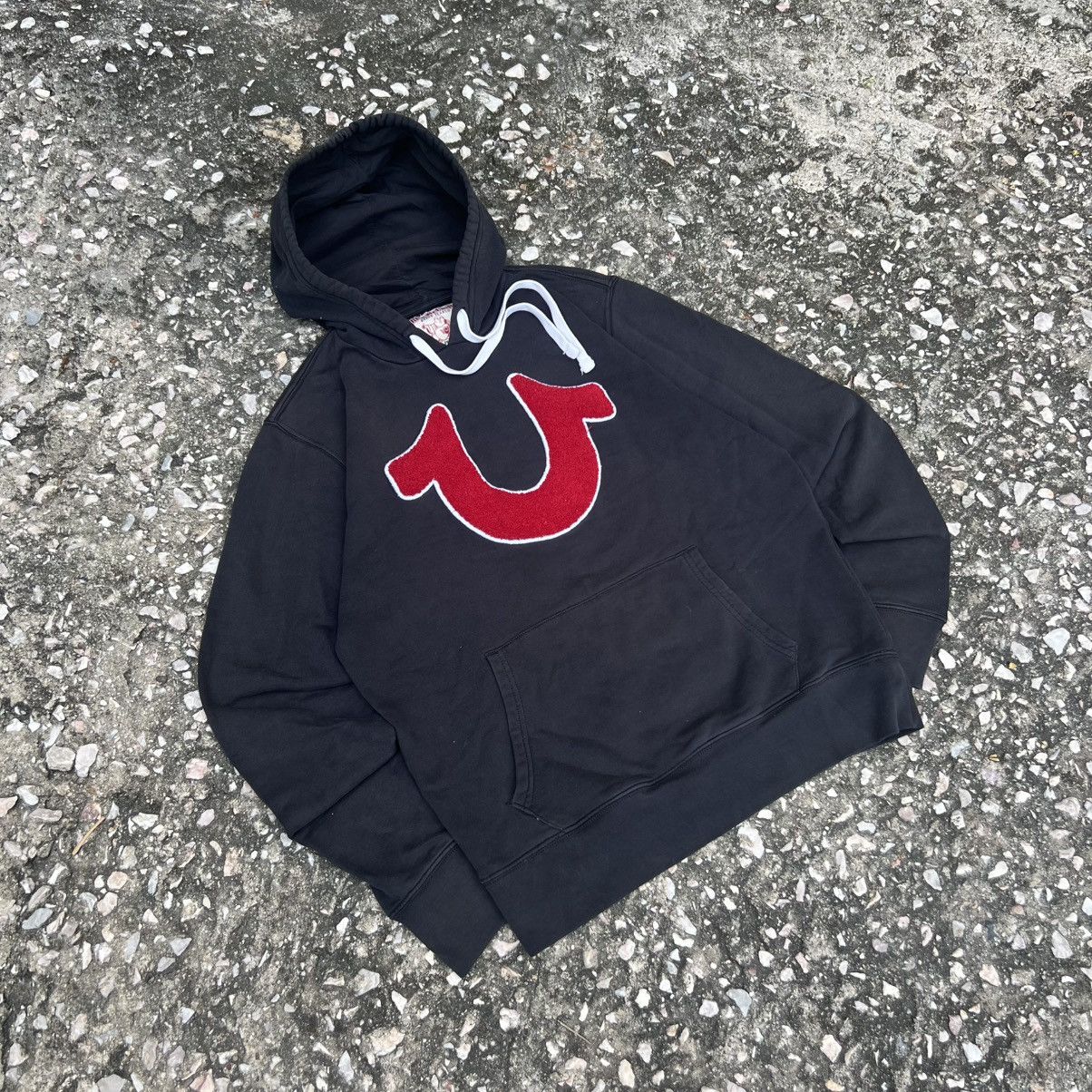 True Religion “TRUE RELIGION” BIG LOGO EMBROIDERY HOODIE Size US M / EU 48-50 / 2 - 2 Thumbnail