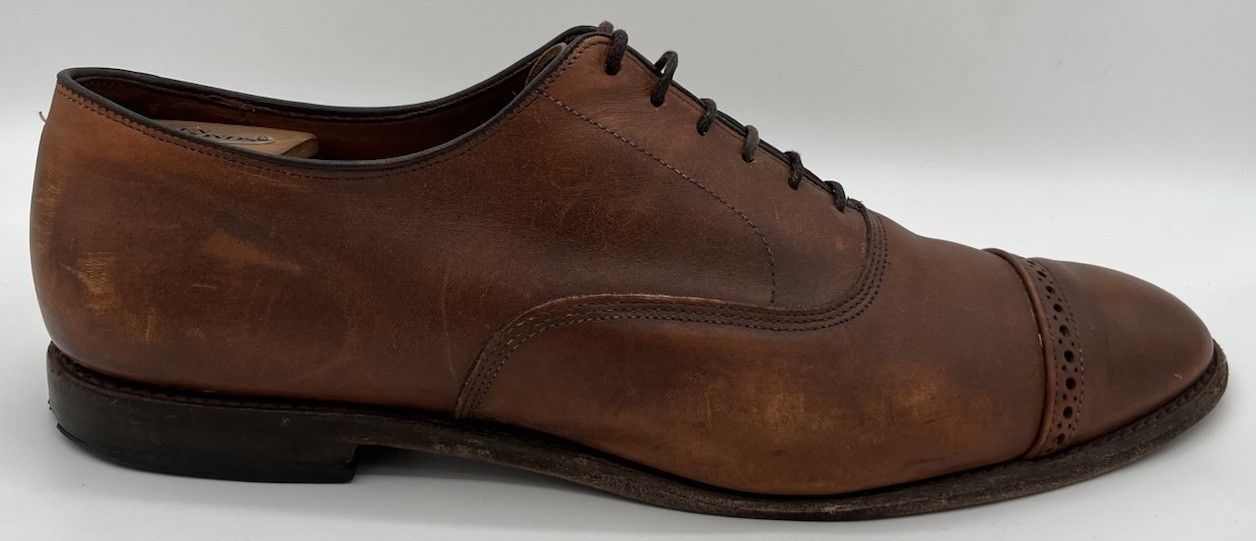 Allen Edmonds Allen Edmonds "FIFTH AVENUE" Leather Cap-Toe Oxfords Sz 14B Size US 14 / EU 47 - 8 Thumbnail