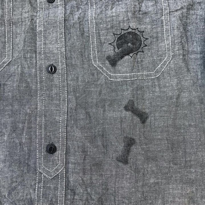 CPO × Japanese Brand Cab japan C.A.B Clothing Chambray Shirt Short Sleeve Japan Size US L / EU 52-54 / 3 - 3 Thumbnail