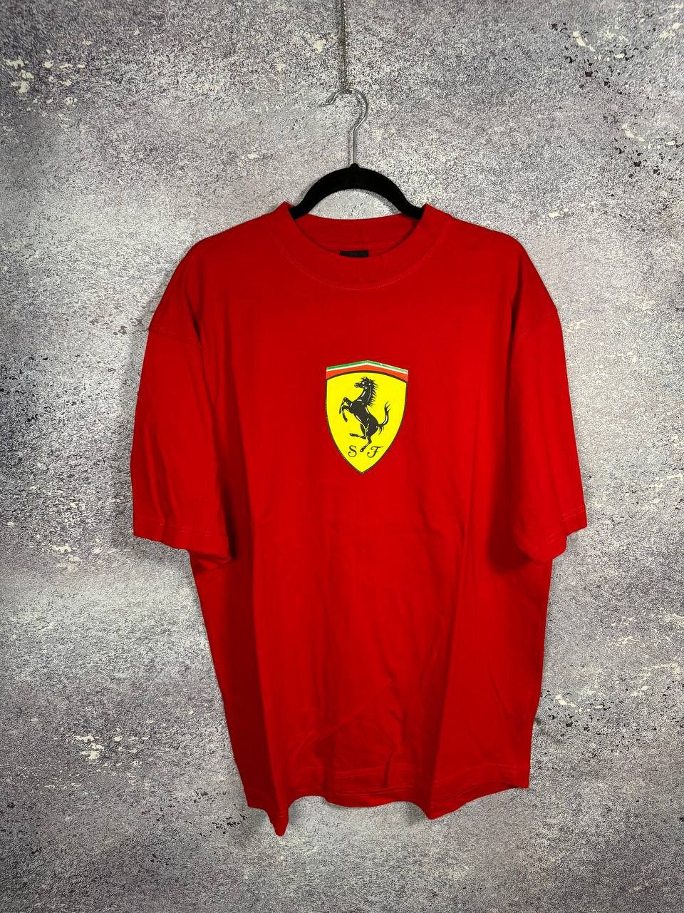 Ferrari × Formula 1 00's Vintage Ferrari Big Logo T-Shirt y2k XL size Size US XL / EU 56 / 4 - 1 Thumbnail