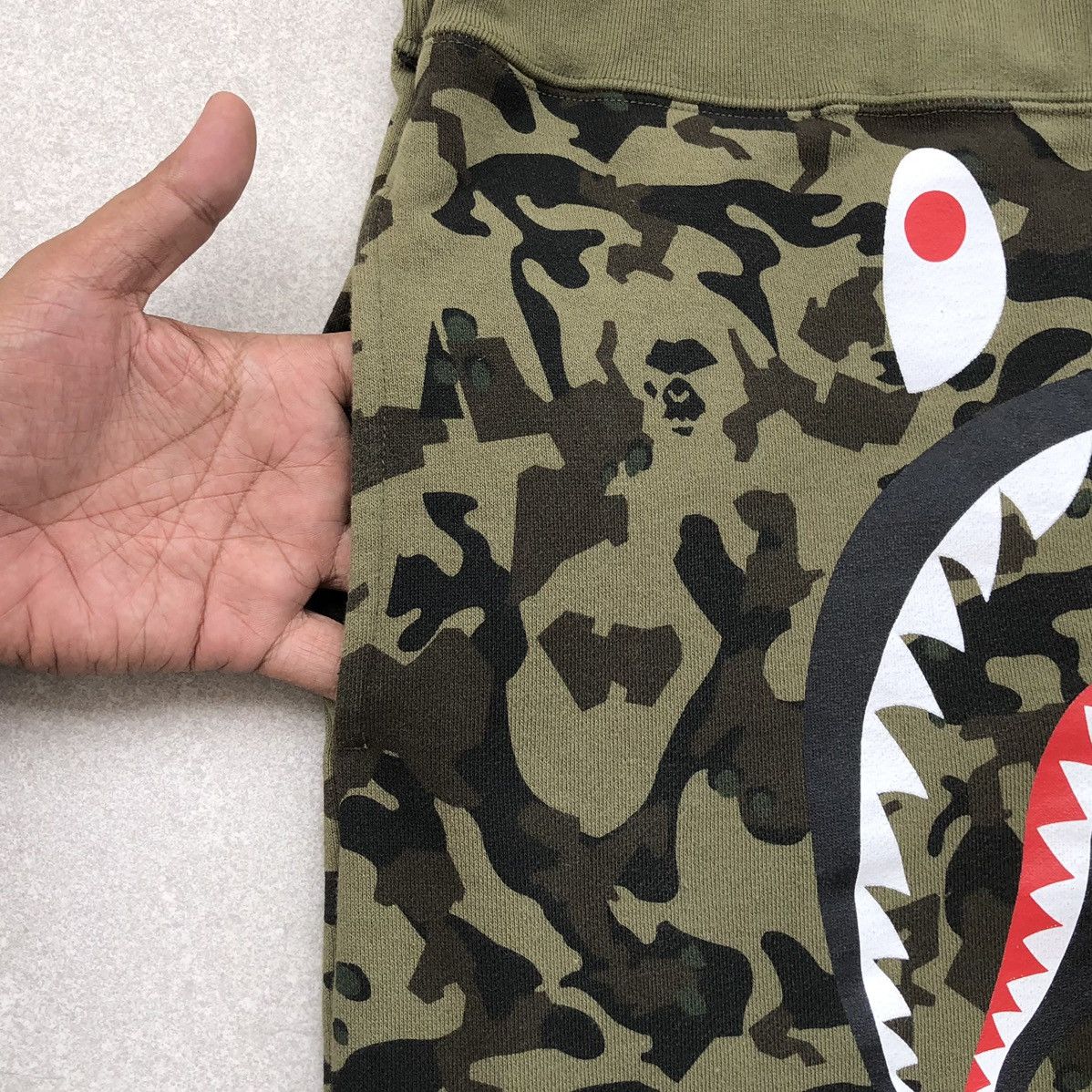 Bape Desert Camo Shark Sweat Pants Size US 36 / EU 52 - 7 Thumbnail
