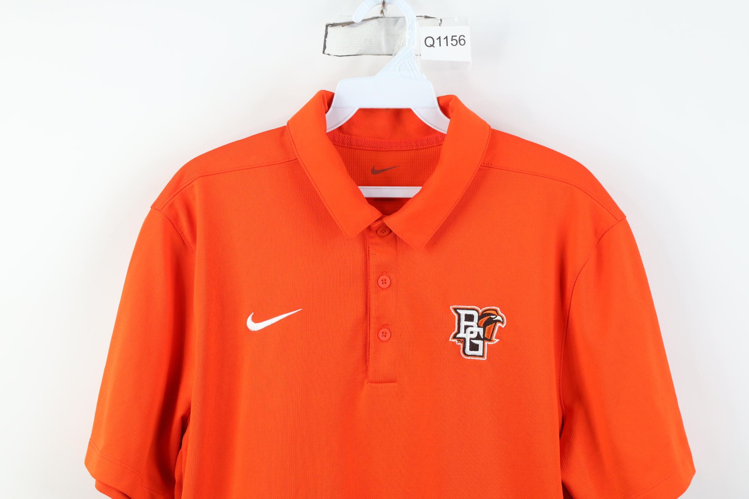 Nike Nike Issued Bowling Green State University Football Polo Size US M / EU 48-50 / 2 - 2 Thumbnail