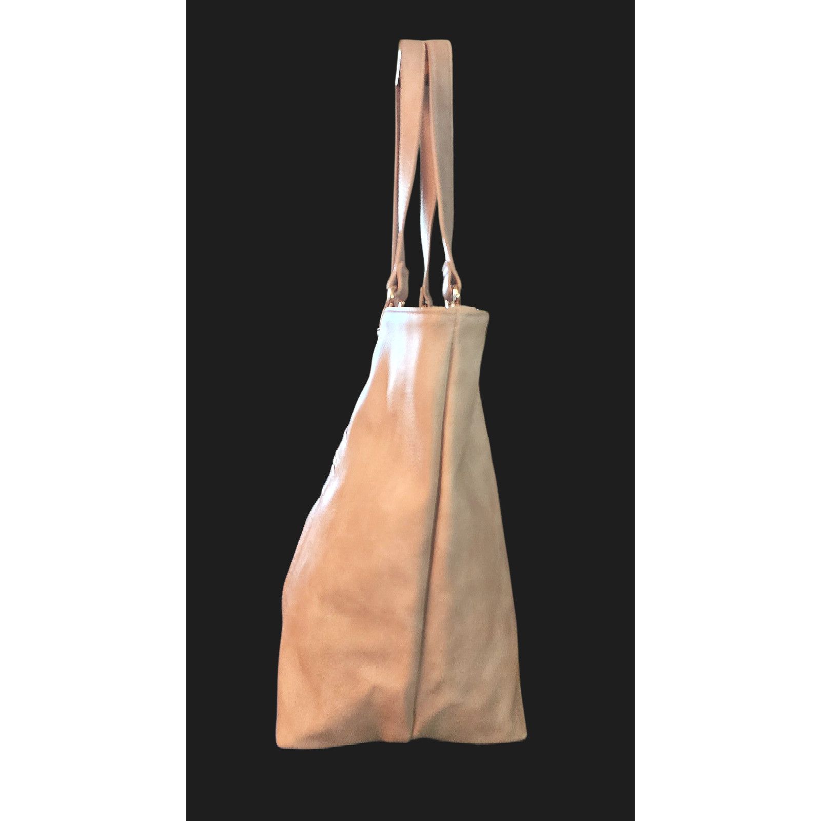Steve Madden Steve Madden beige faux-leather tote bag Size ONE SIZE - 7 Thumbnail